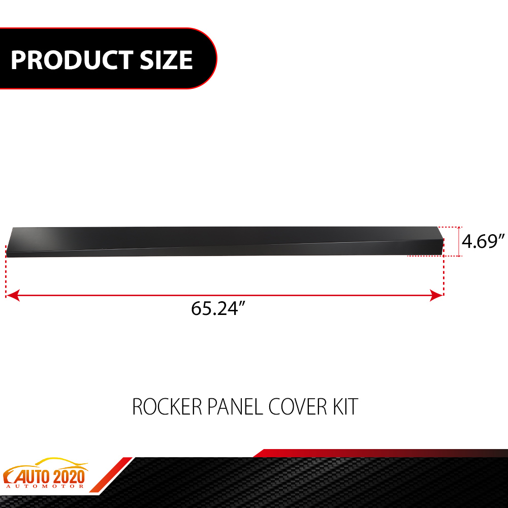 Ford Ranger Rocker Cover Ford Ranger Rocker Panel 1993-2011 CHEDA Rocker Panel Cover Kit For ...